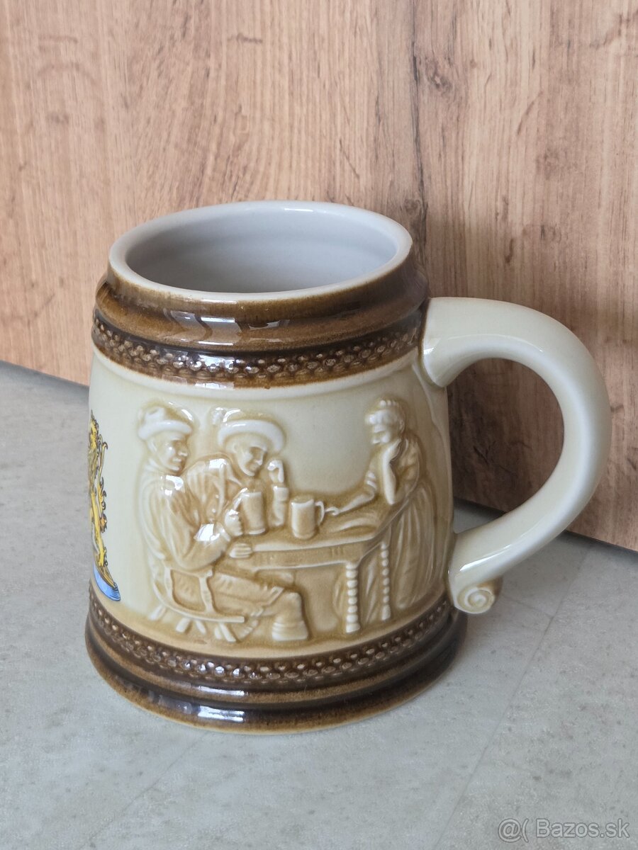 pivný krígel hnedý 1 - 0,5L - 2