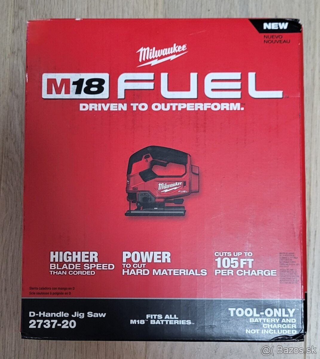 Milwaukee FJS-0 FUEL M18 nová - 2