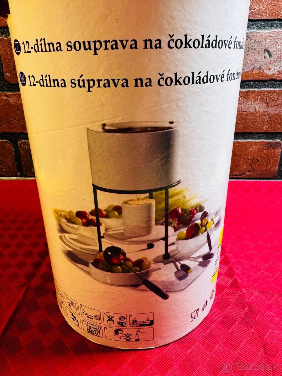 Keramická sada na fondue - 2