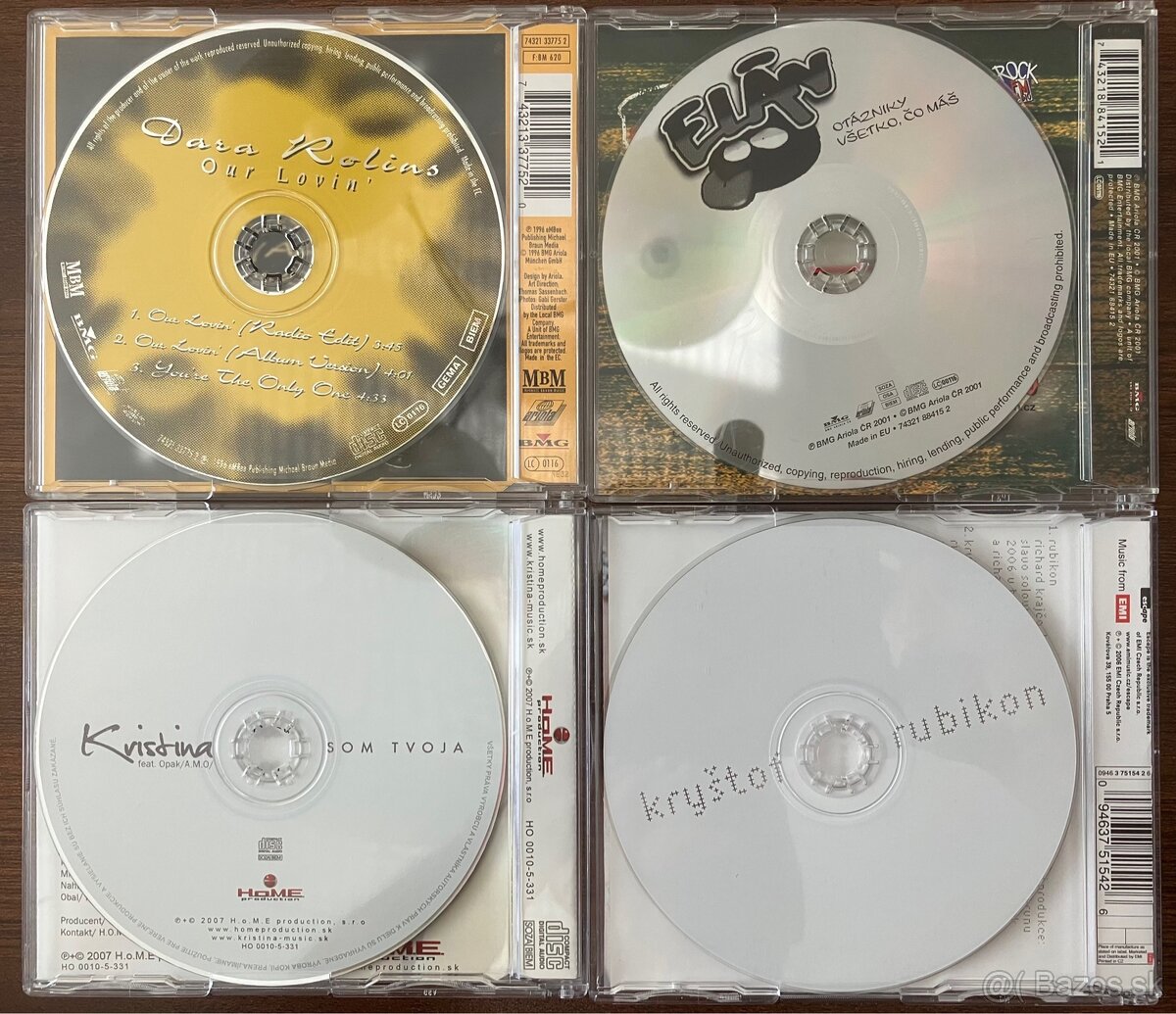 Predám rôzne CDs (CD single & Promo) - 2