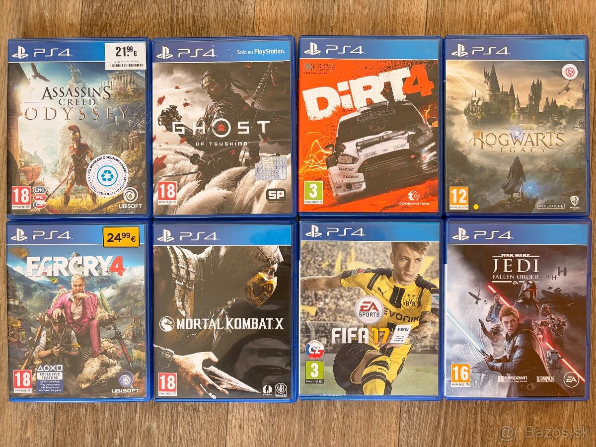 Predám hry na Playstation 4 PS4 - 2