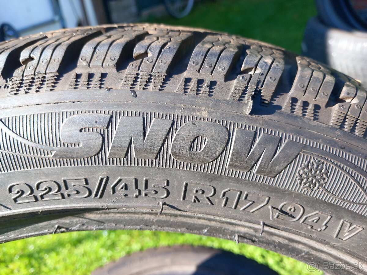 225/45 r17 zimne pneumatiky - 2