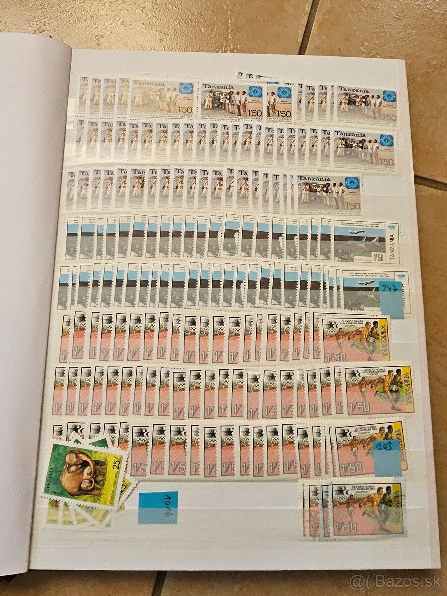 Znamky tanzania - 2