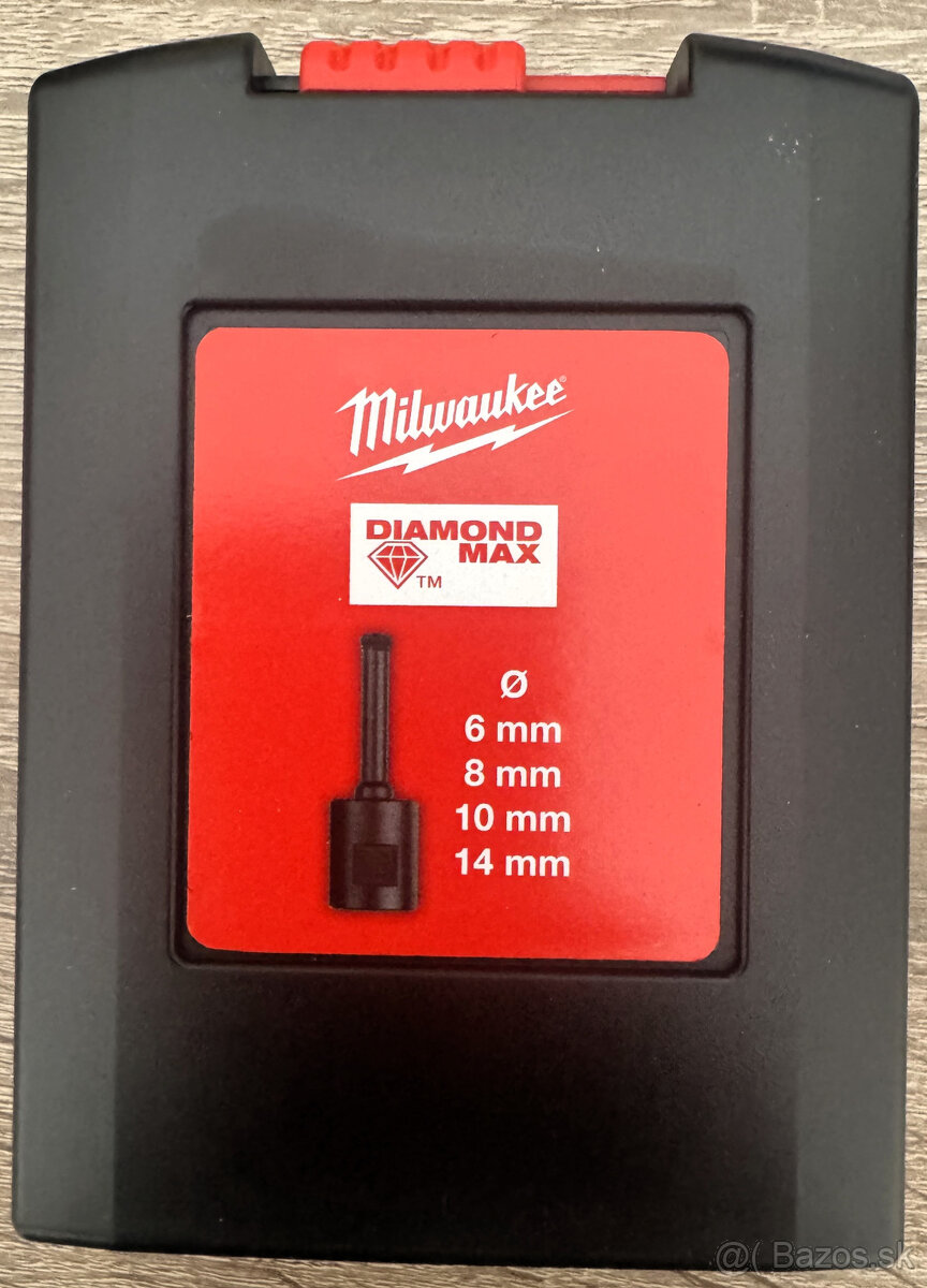 MILWAUKEE Sada vrtákov DIAMOND MAX™ M14 - 4ks - 2