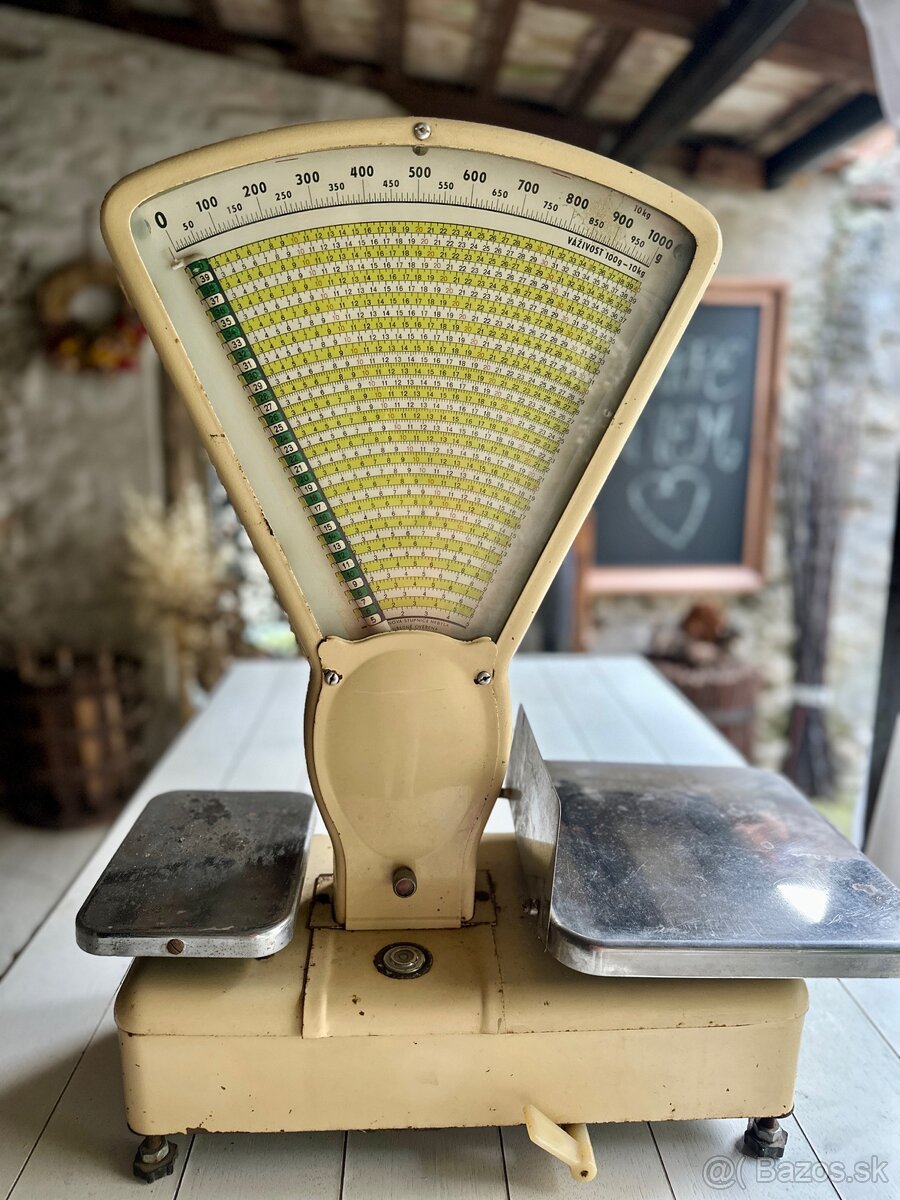 Retro obchodna vaha - 2