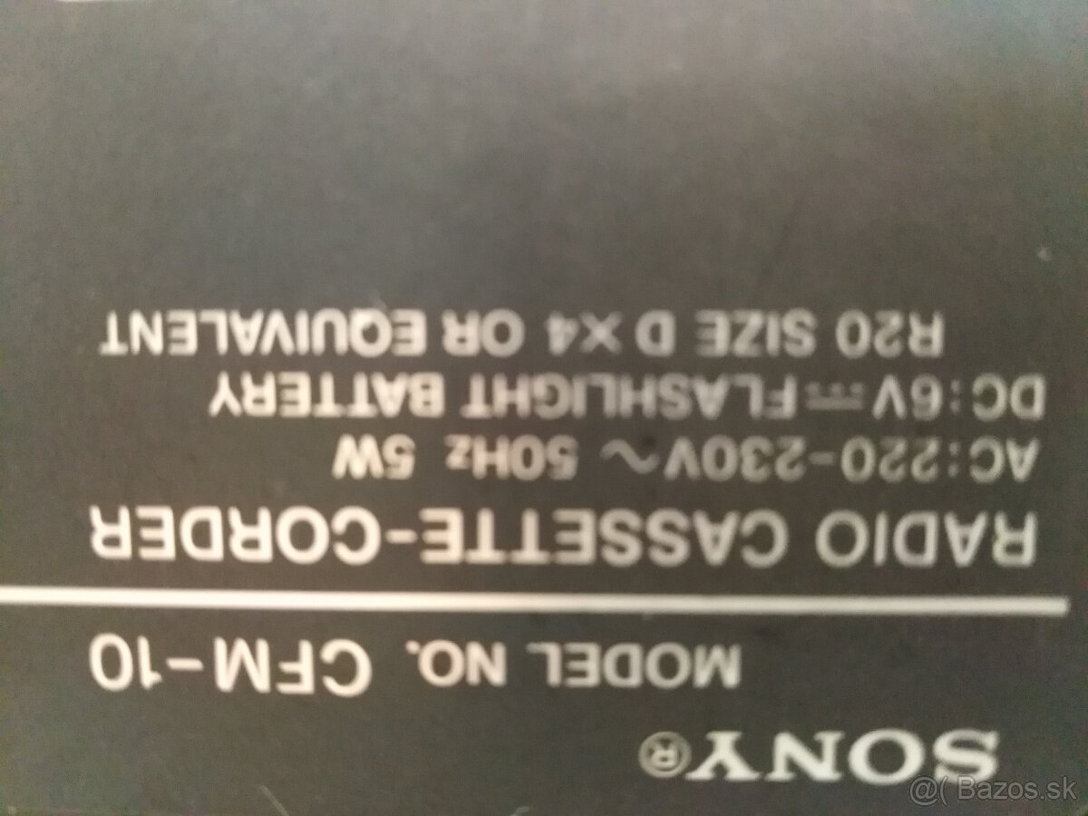 Sony CFMM-10 - 2