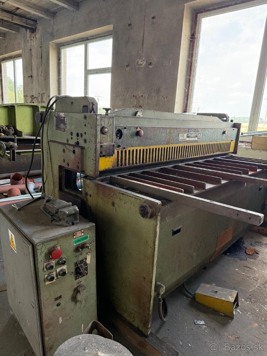 Tabulové nůžky PIESOK NTE 2000/4 (8505) - 2