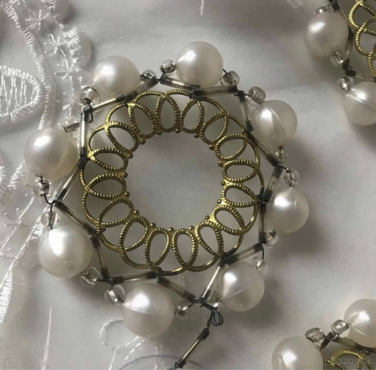 Retro ozdoby na stromček a snehové vločky. - 2