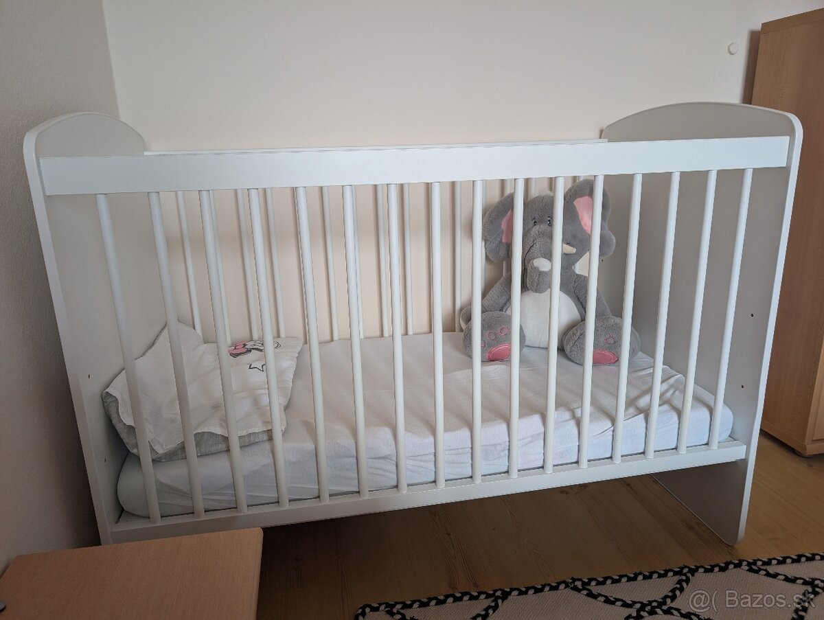 Detska postielka s prebalovacim pultom - 2