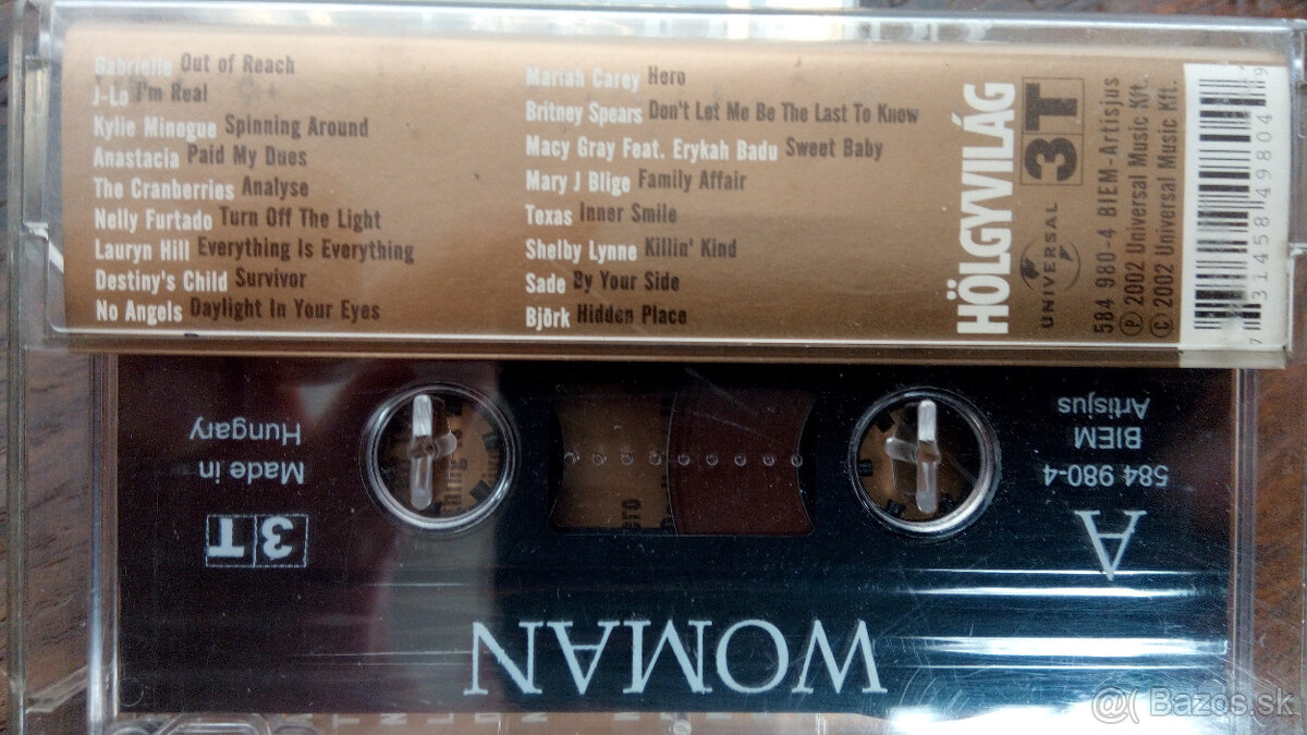 Predám audio kazetu WOMAN - 2