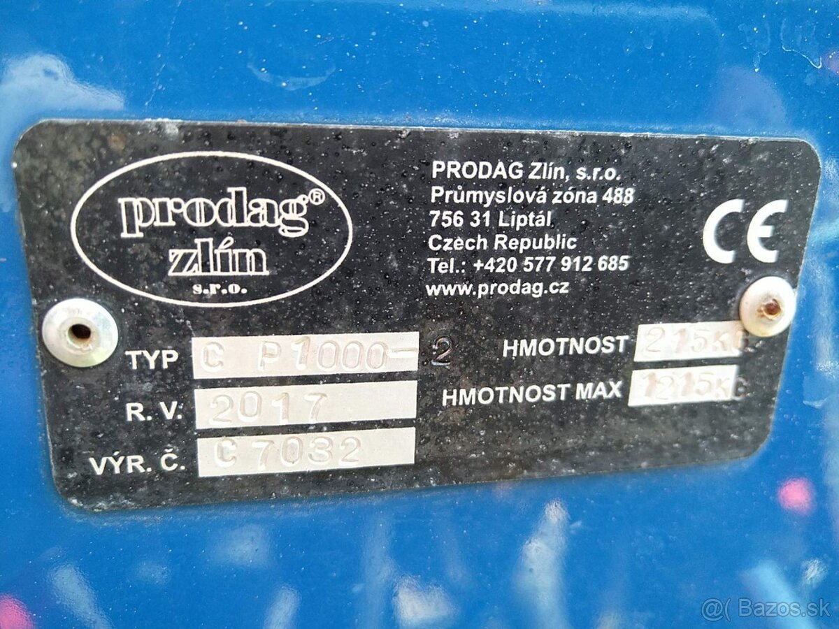 Rozmetadlo priemyselných hnojív - 2