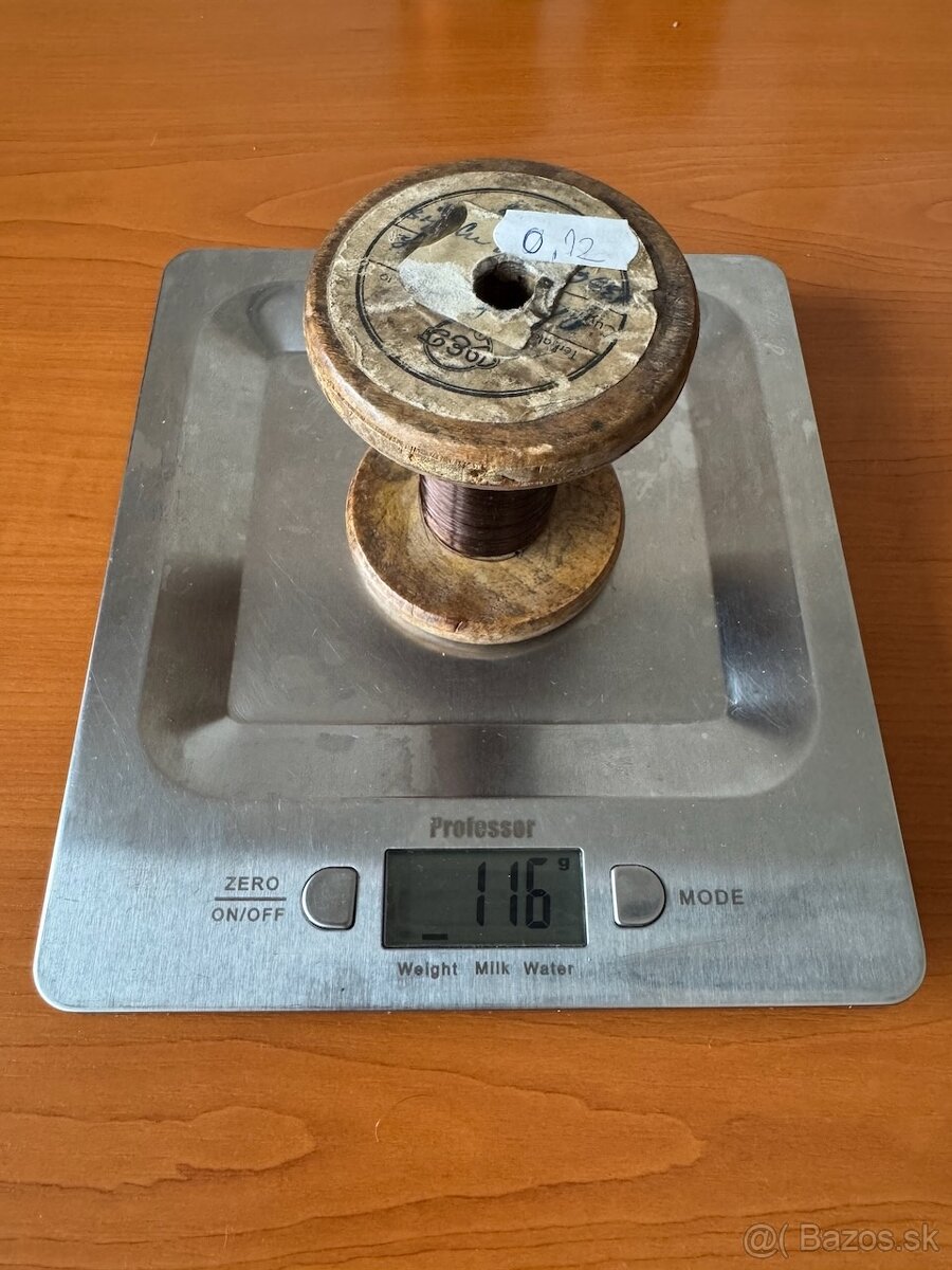 Medený drôt – rôzne priemery (0,12 až 0,2 mm) - 2