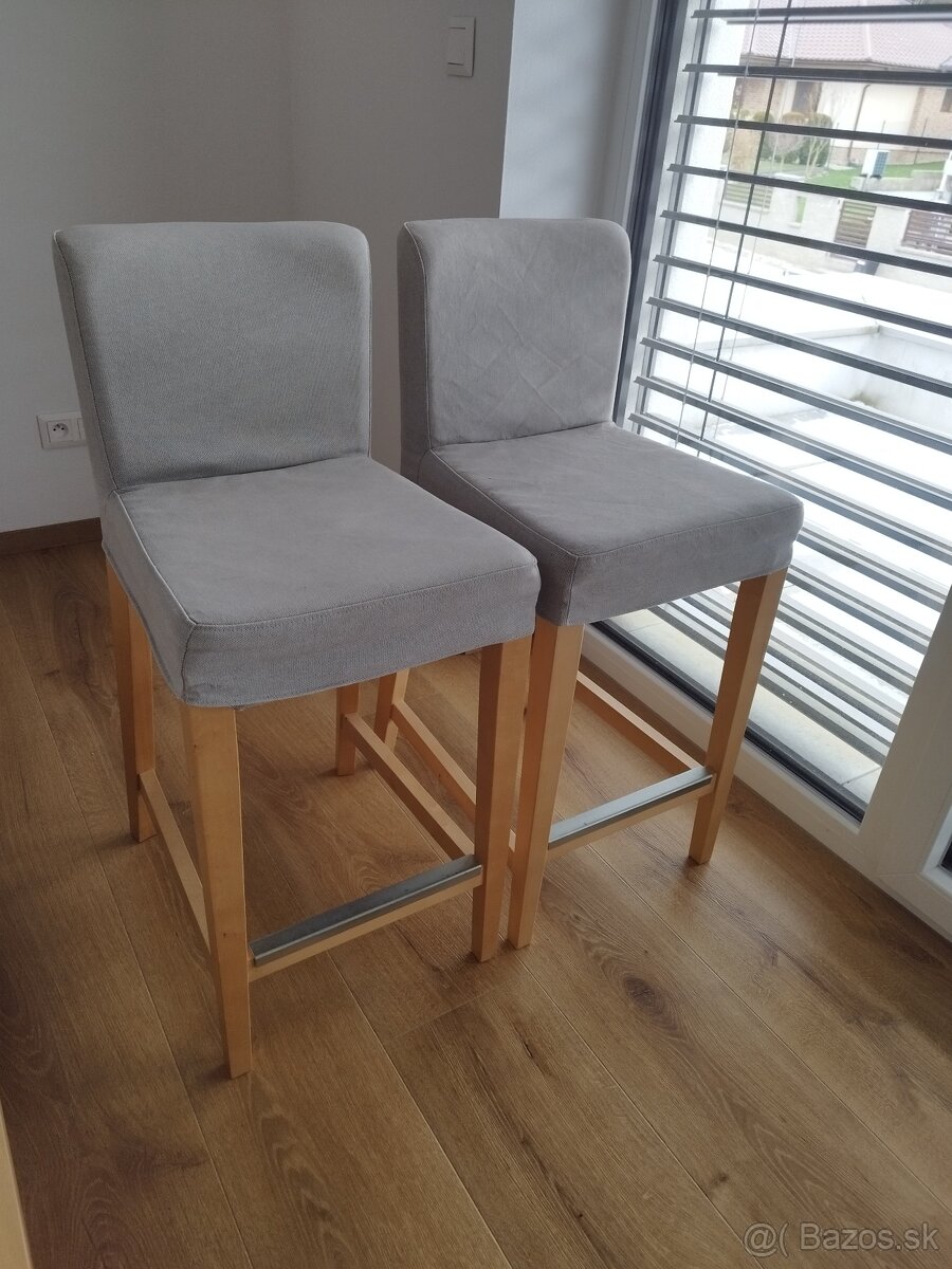 Predám barové stoličky IKEA HENRIKSDAL - 2