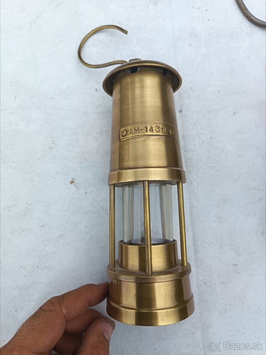 3 staré banícke lampy - 2