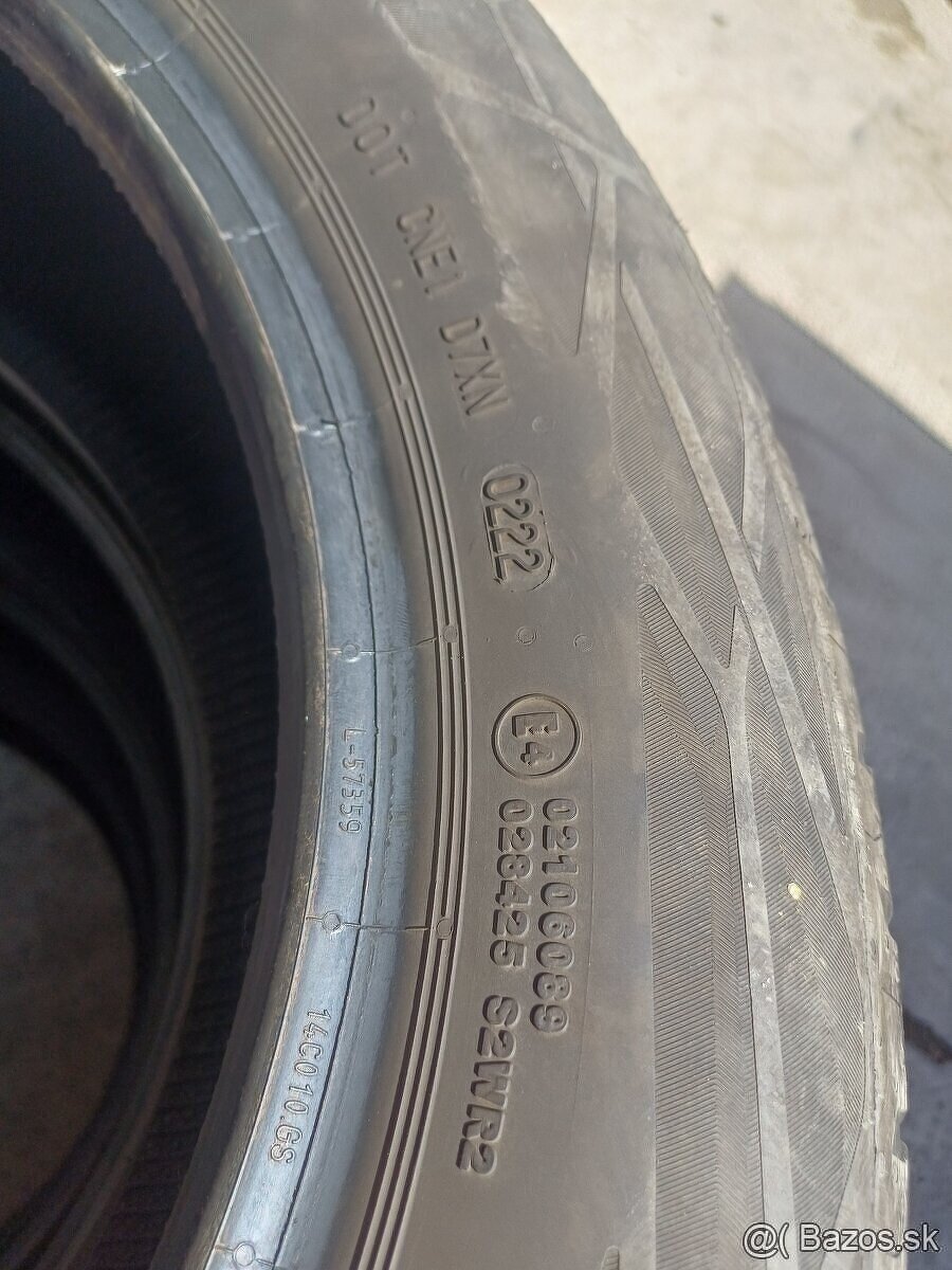 205/55 r17 letné pneumatiky ,Continental - 2