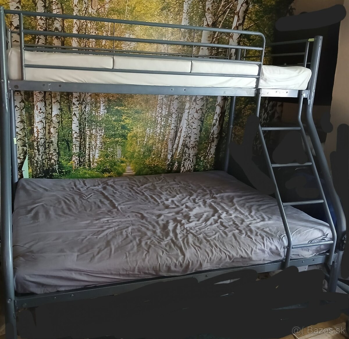 Poschodová trojposteľ - 2