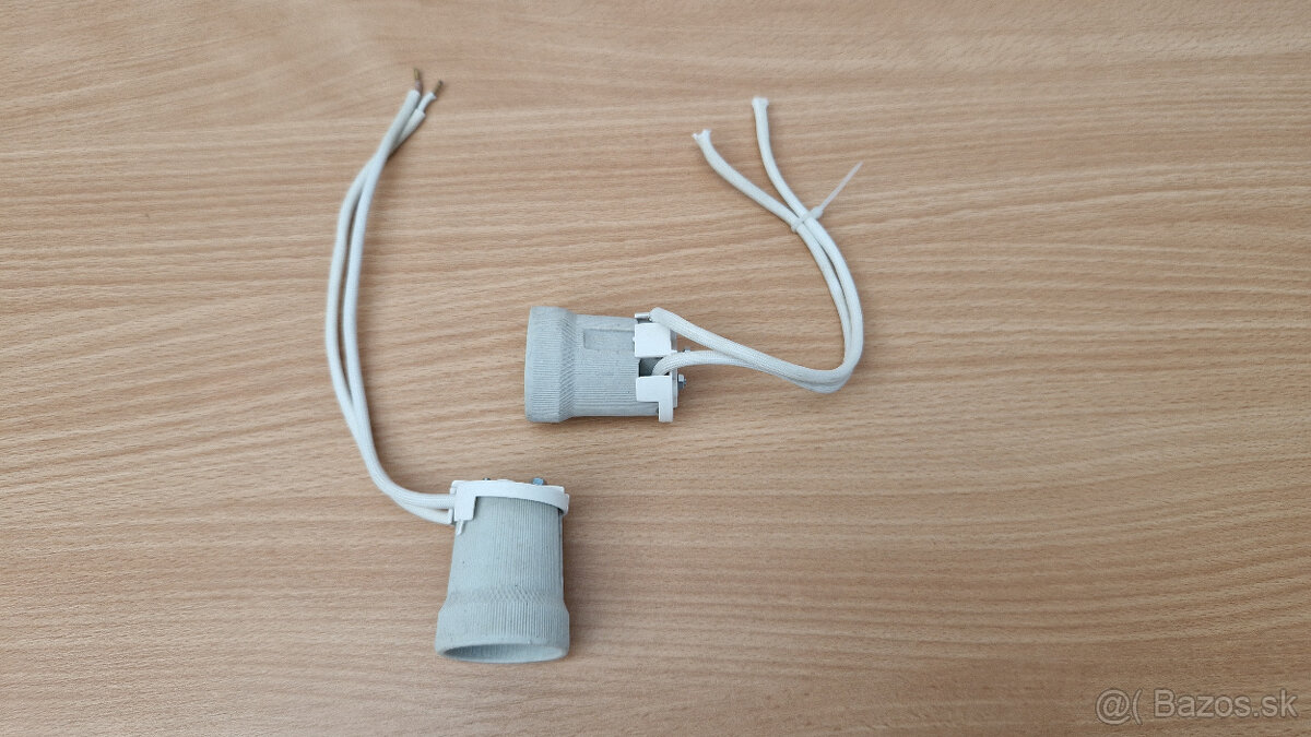 Objimka e27 keramicka na ziarovku - 2