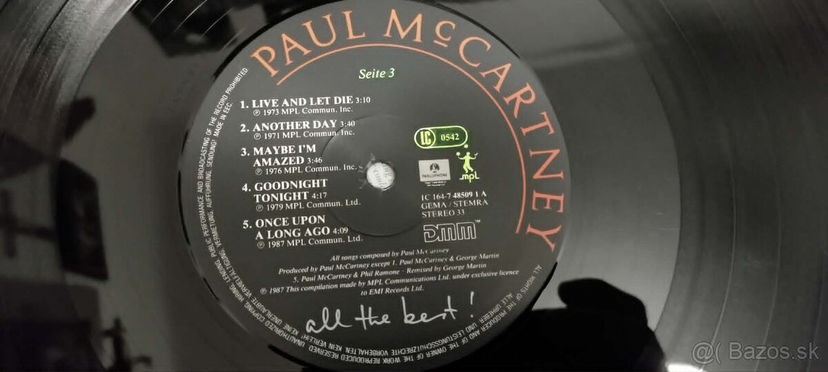 LP Paul McCartney & Wings - 2