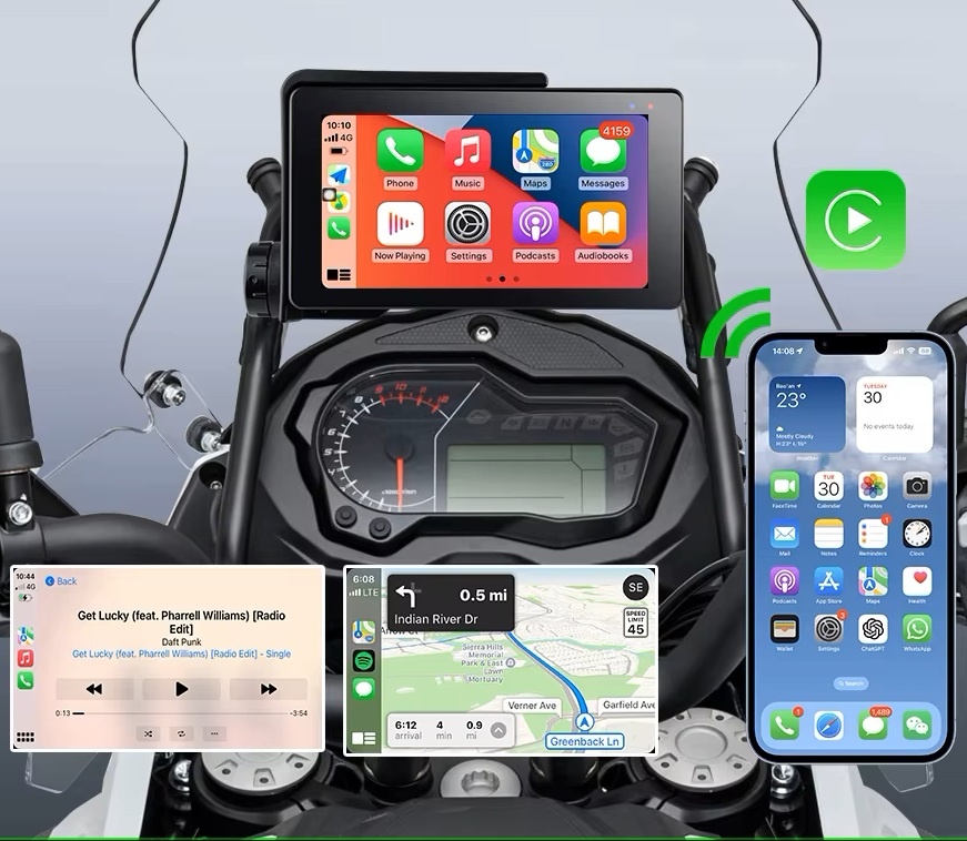Android auto CarPlay, zrcadlení pro motocykly BMW - 2