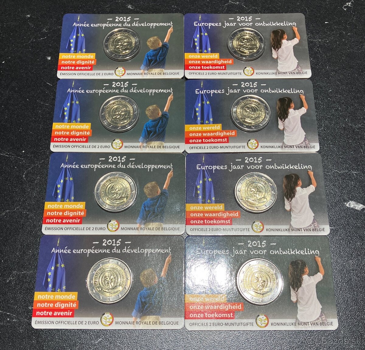 2 euro 2015 Belgicko cc.BU (NL) karta - 2