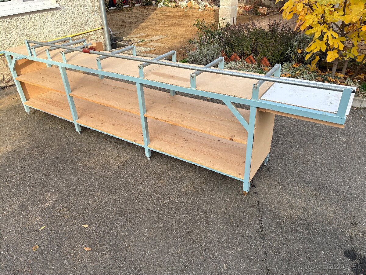 Kovový pracovný stôl - 2