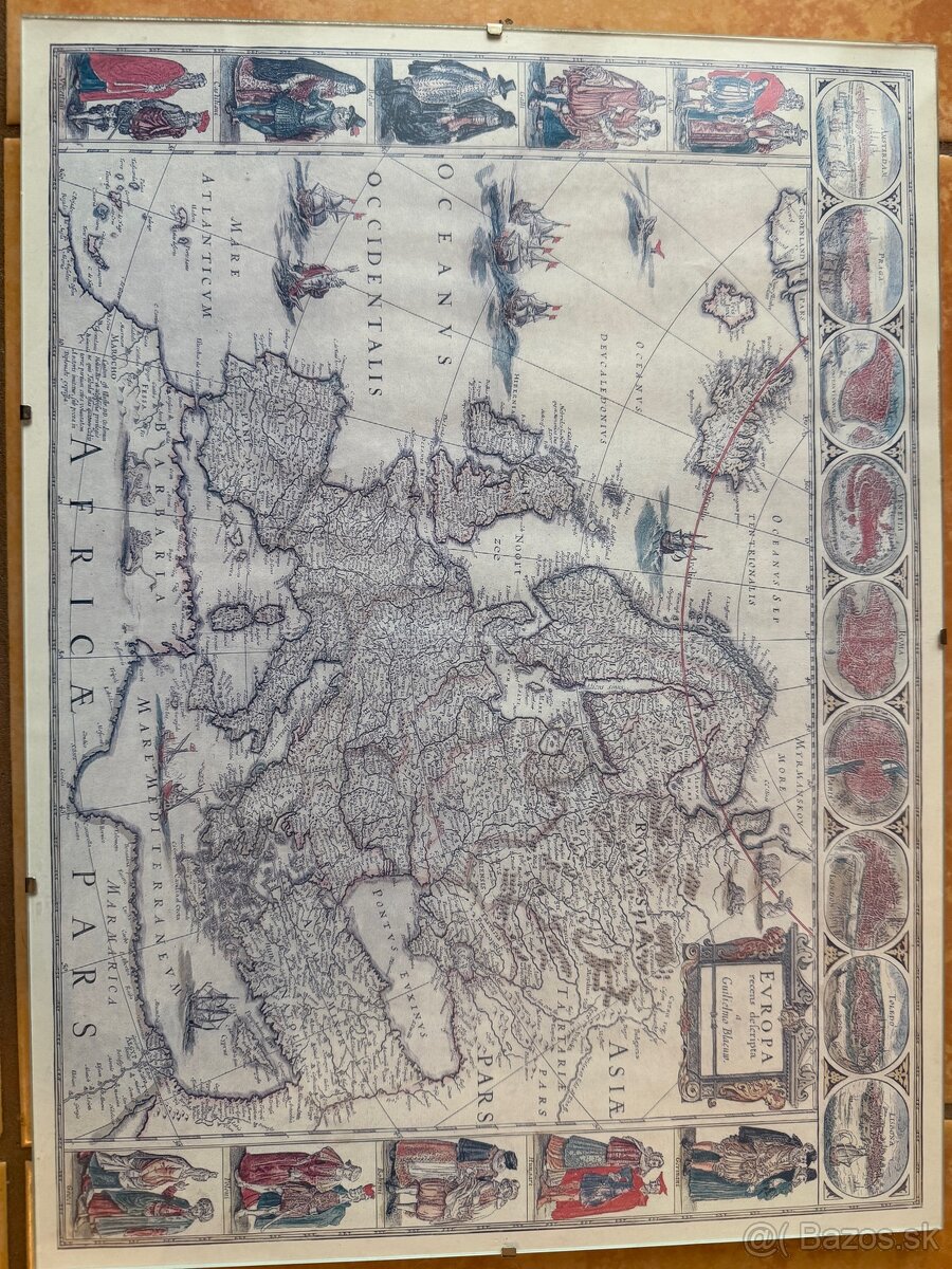 Kolekcia historických máp – Willem Blaeu - 2