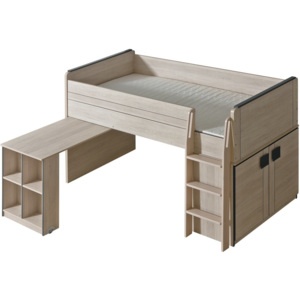 Vyvýšená posteľ s písacím stolom - 2