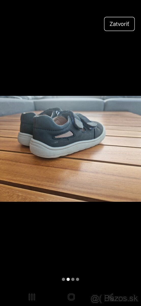 Protetika kožené barefoot Pady sandale - 2