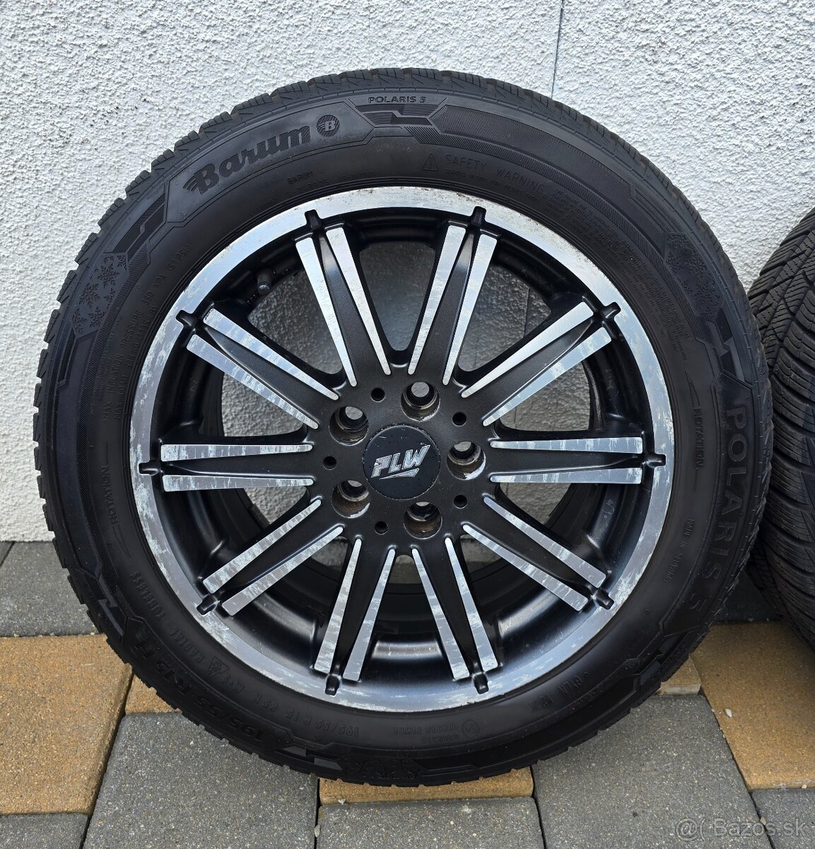 Zimná sada 5x100 195/55 R15 Barum Polaris 5 VW SKODA SEAT - 2