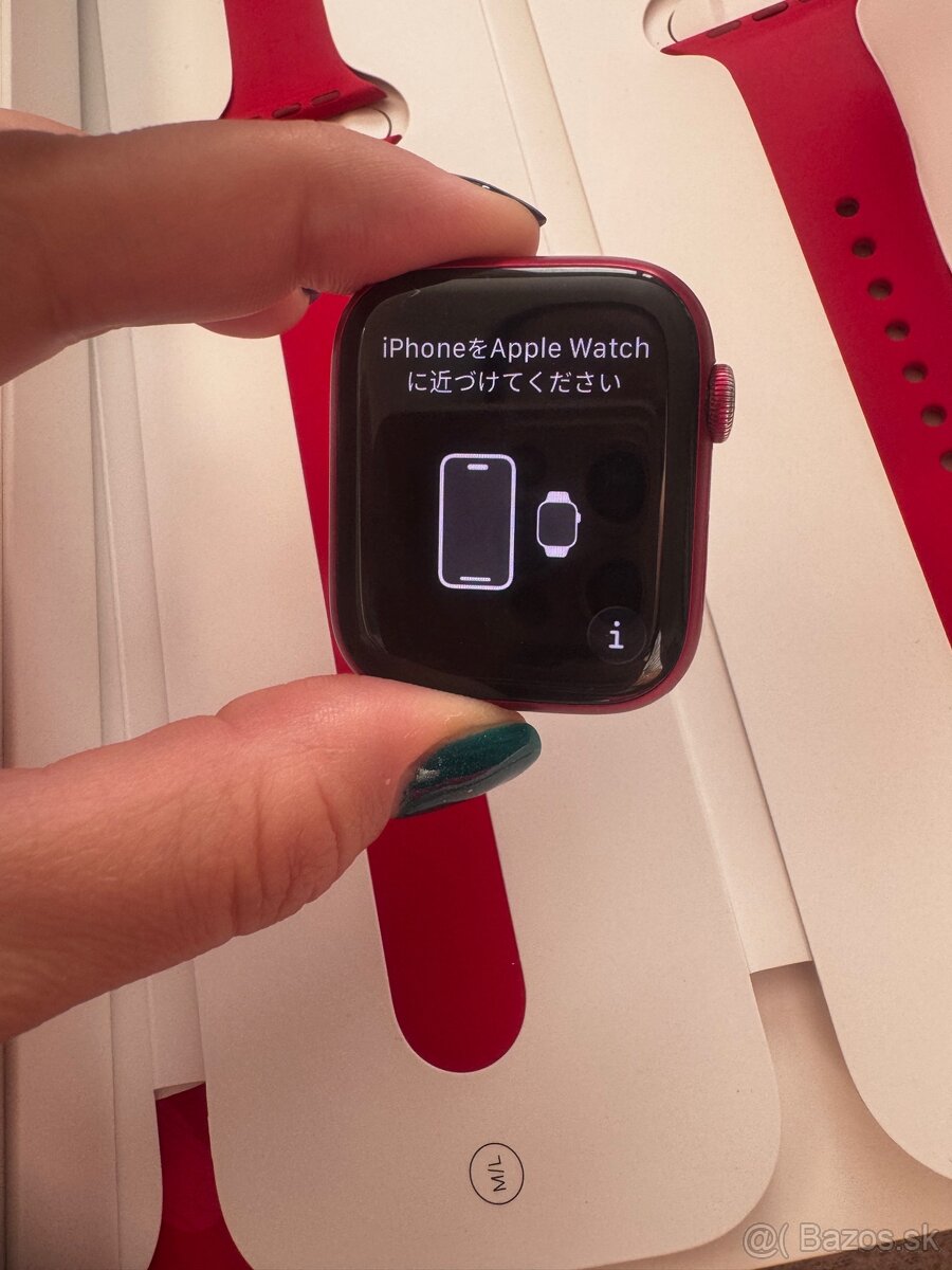 Apple Watch 7 45mm red - 2