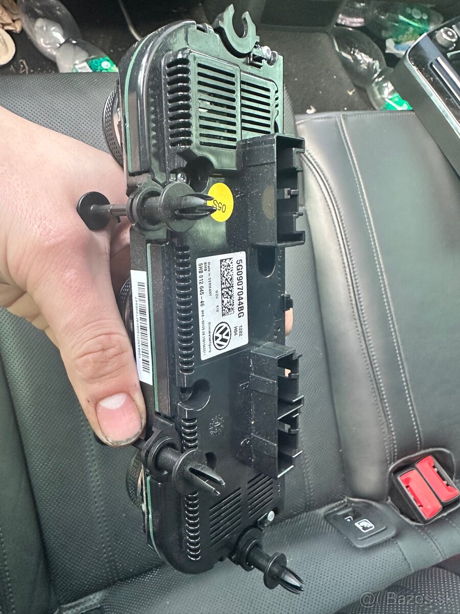 Klíma panel Passat B8 5G0907044BG - 2