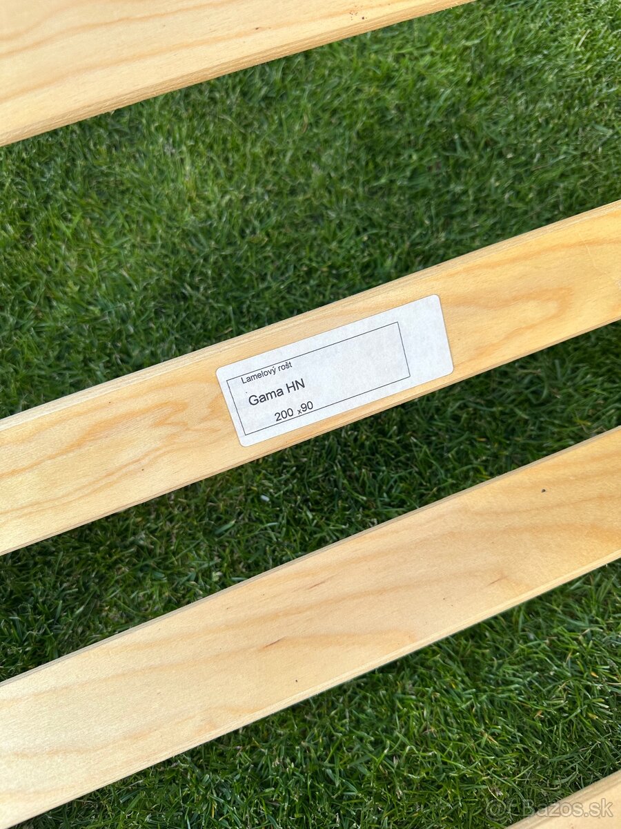 Polohovateľné rošty do postele 90x200 cm - 2
