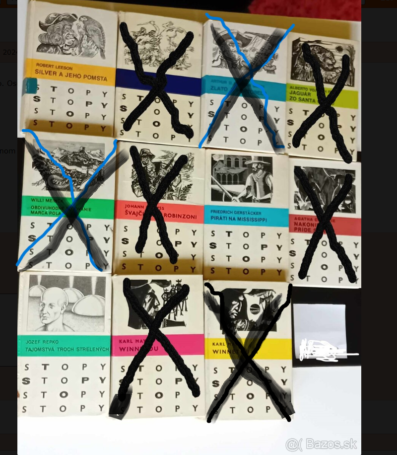 Pridané dve knihy stopy - 2