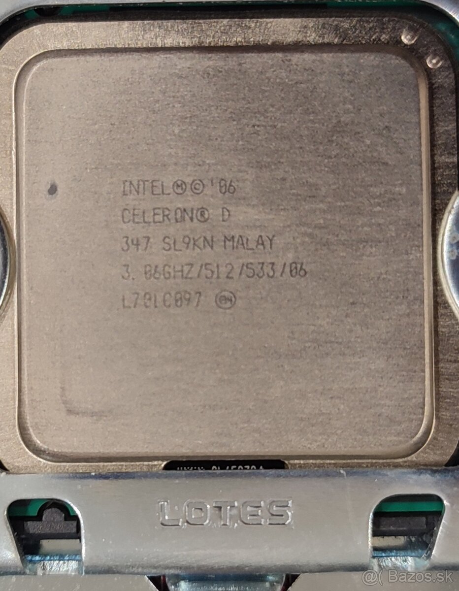 Retro PC základ (Doska + CPU + RAM + Grafika + ZDROJ) - 2