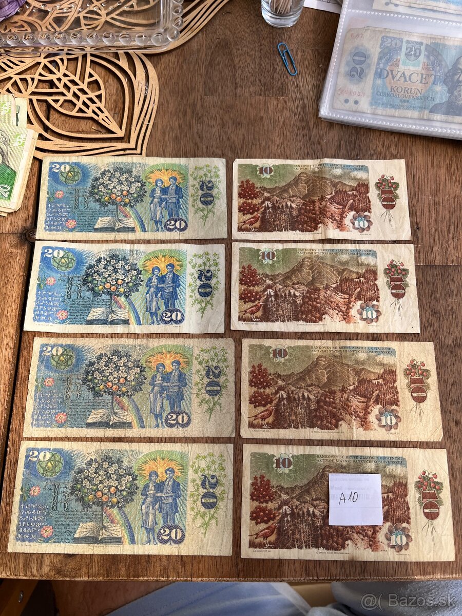 Česko slovenské bankovky - 2