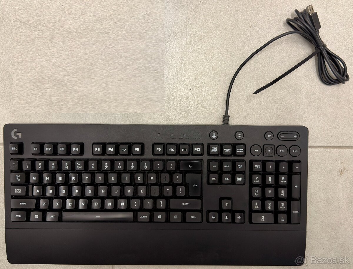 Herná klávesnica Logitech® G213 Prodigy CZ/SK - 2