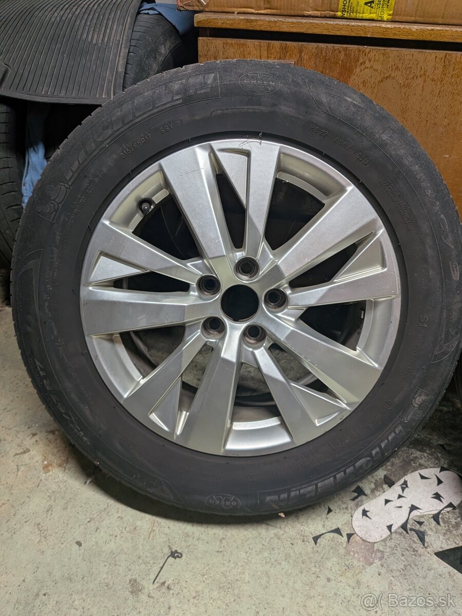Sada hliníkovych diskov 5x108 R17 - 2