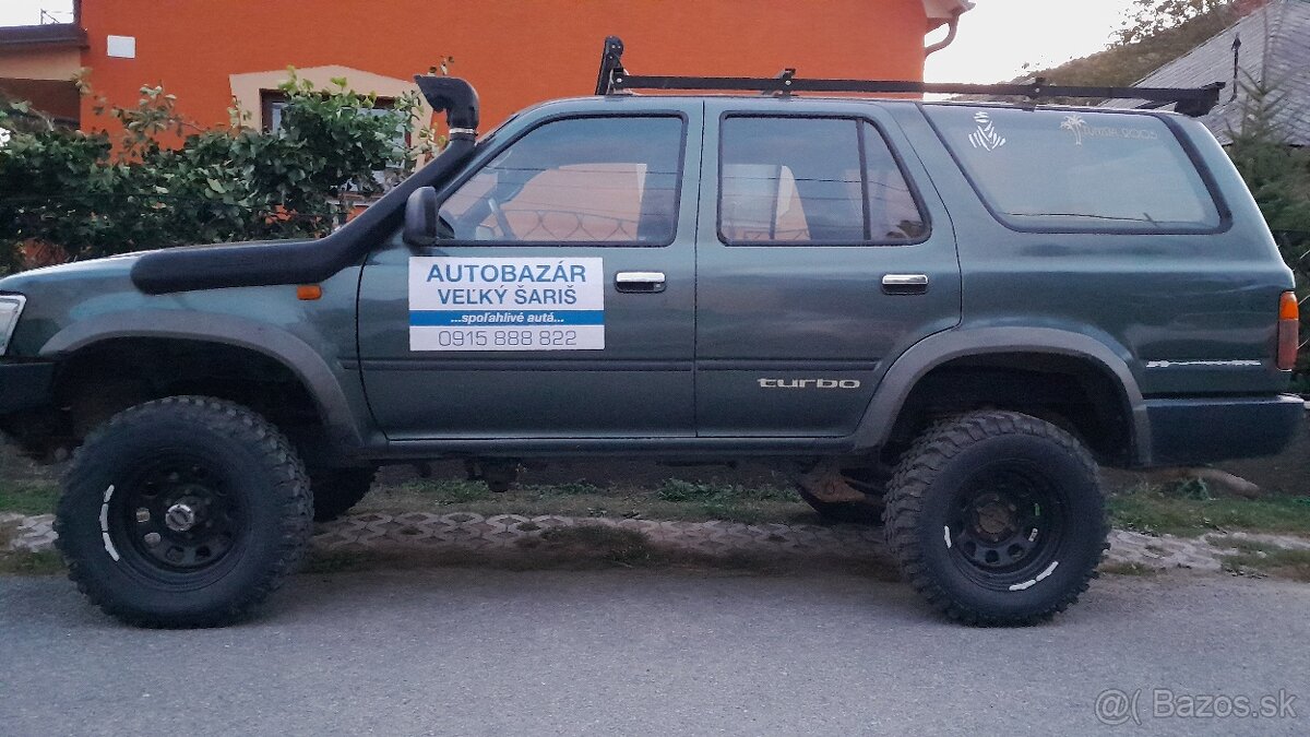 Toyota 4Runner 2,4 tdi z Talianska bez korozie,terenne auto - 2