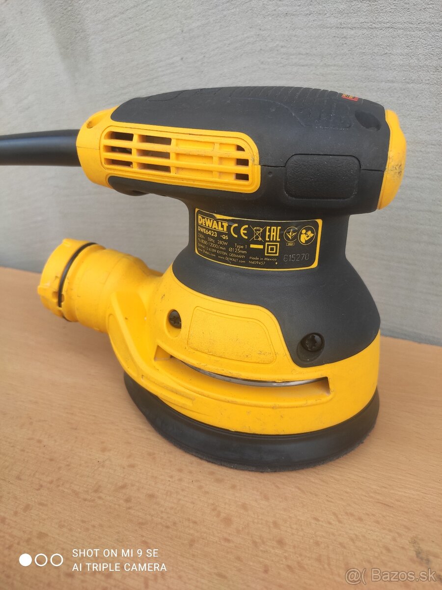 Dewalt excentrická brúska - 2