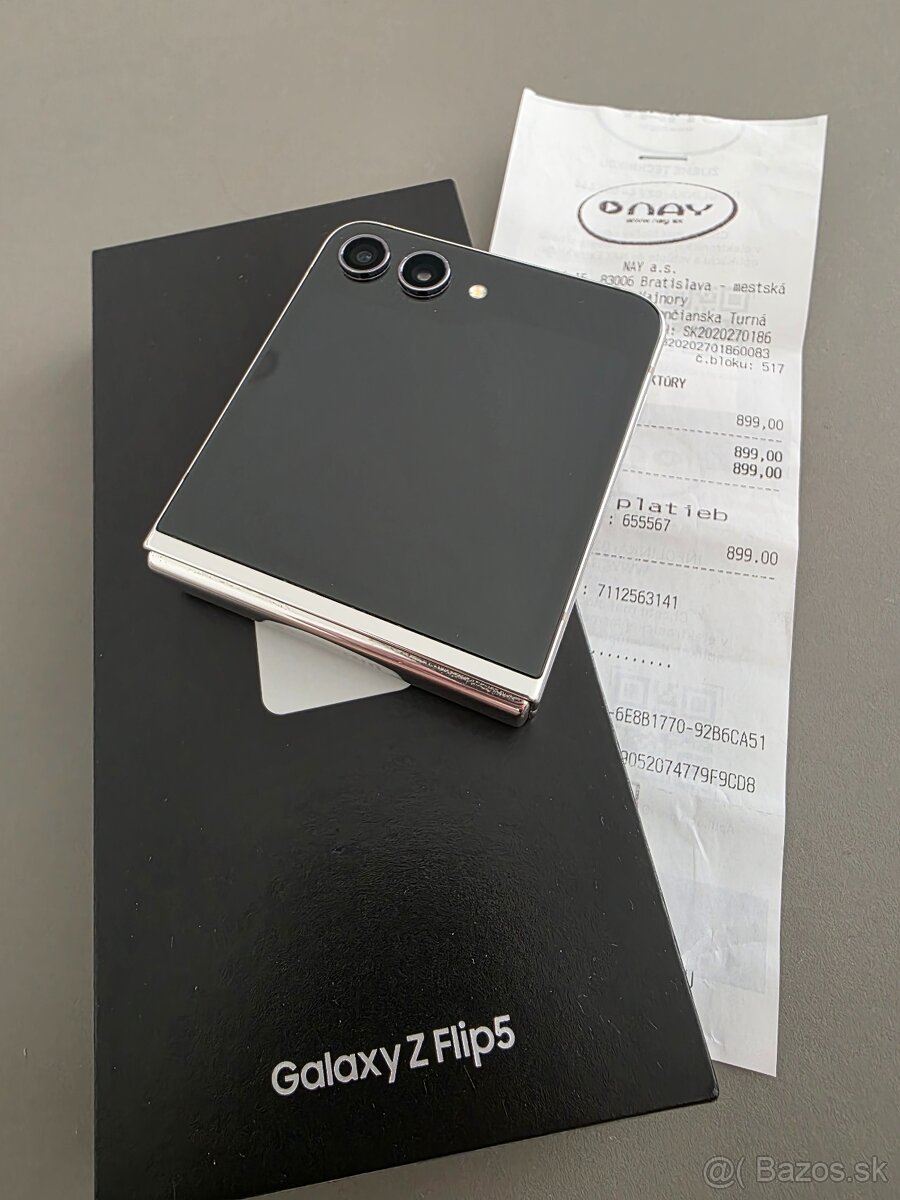 Samsung Galaxy Z Flip 5, komplet balenie - TOP stav - 2