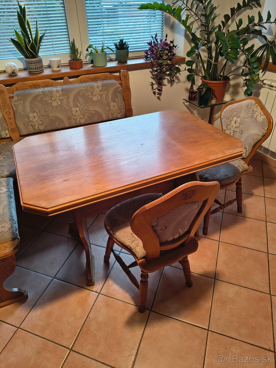 Jedáleň stôl, ľavica stoličky - 2