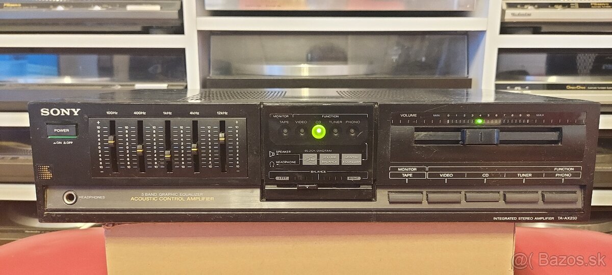 Predám zosilovač Sony TA-AX230 - 2