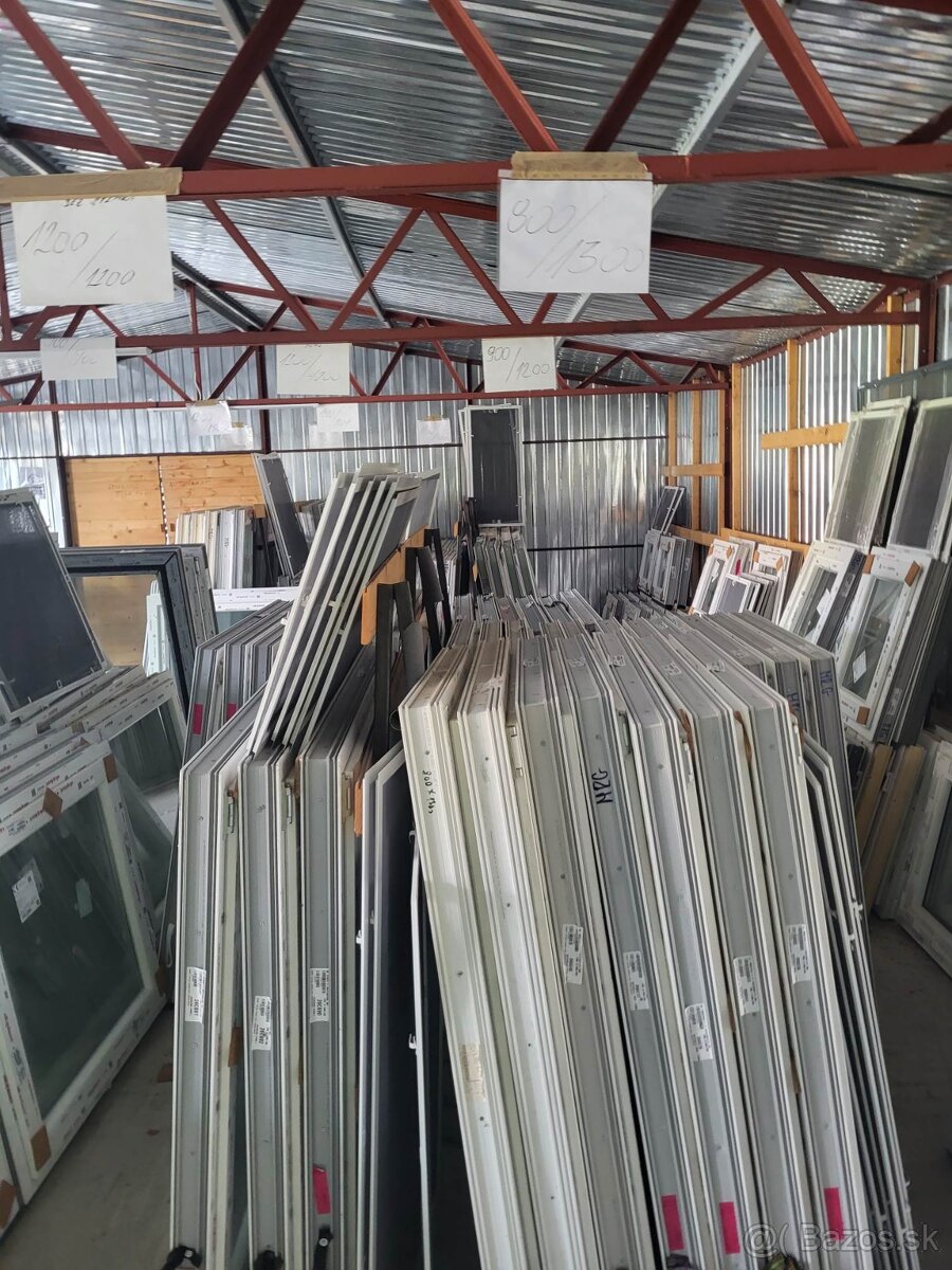 Plastové okna ALUPLAST 6kom rôzne rozmery - 2