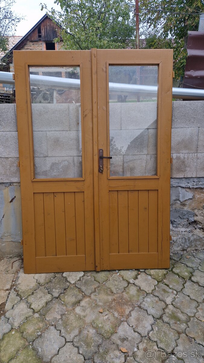 Masívne Dvojkrídlové dvere - 2