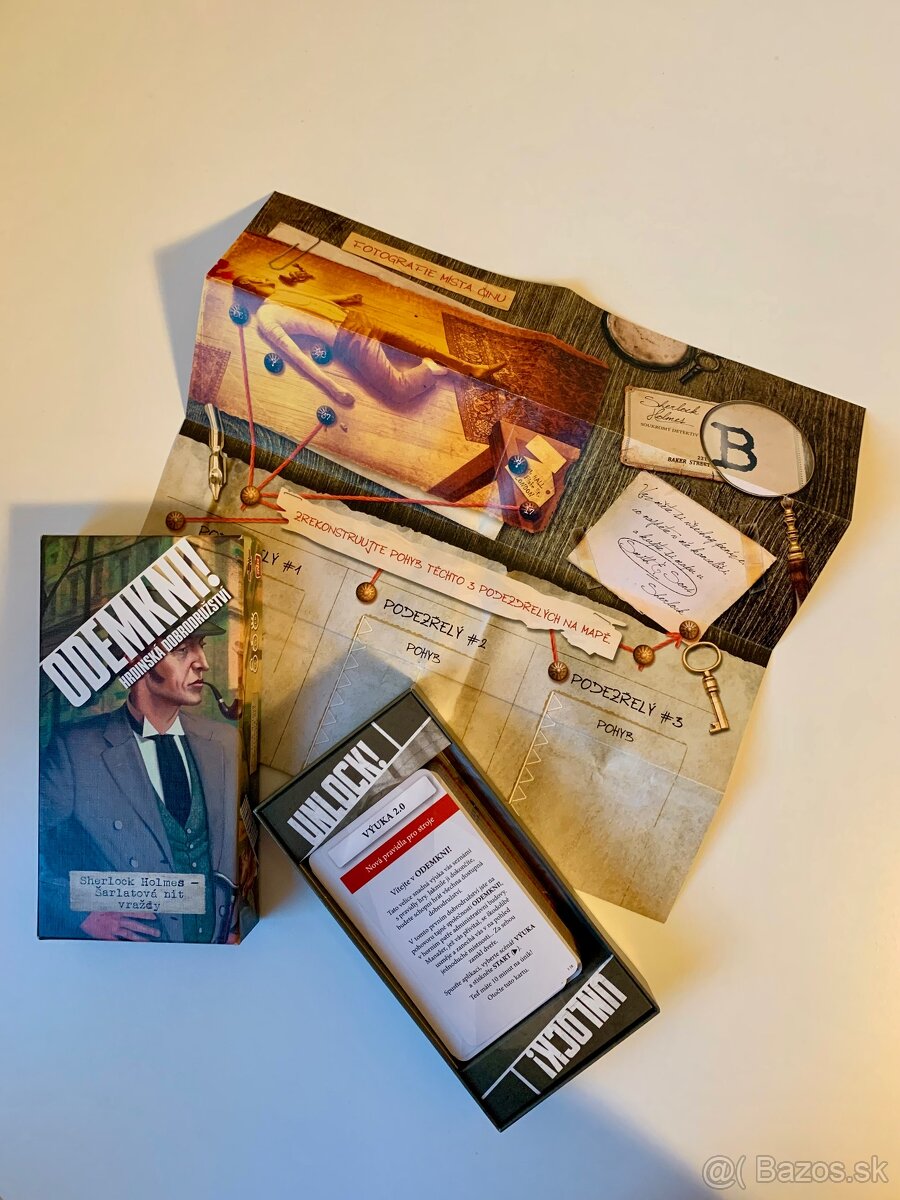 ODEMKNI Sherlock Holmes - Šarlatová nit vraždy - 2