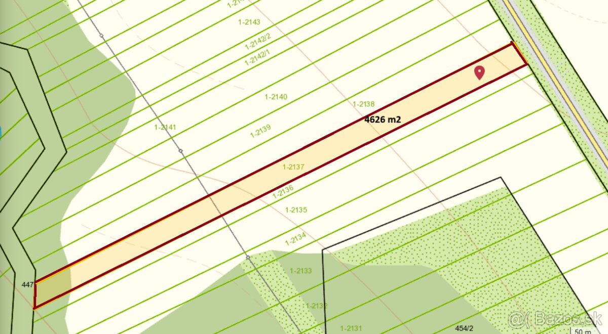 Pozemky na predaj spolu vo výmere - 23977 m2 - 2