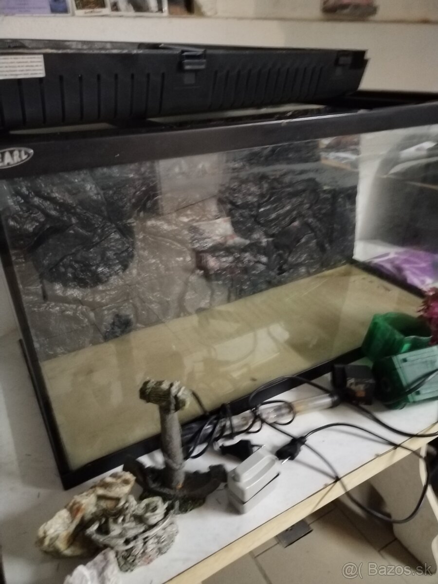 Predám aqarium, akvárium 110 l - 2