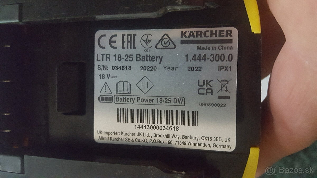 Krovinorez Kärcher na nahradne diely - 2