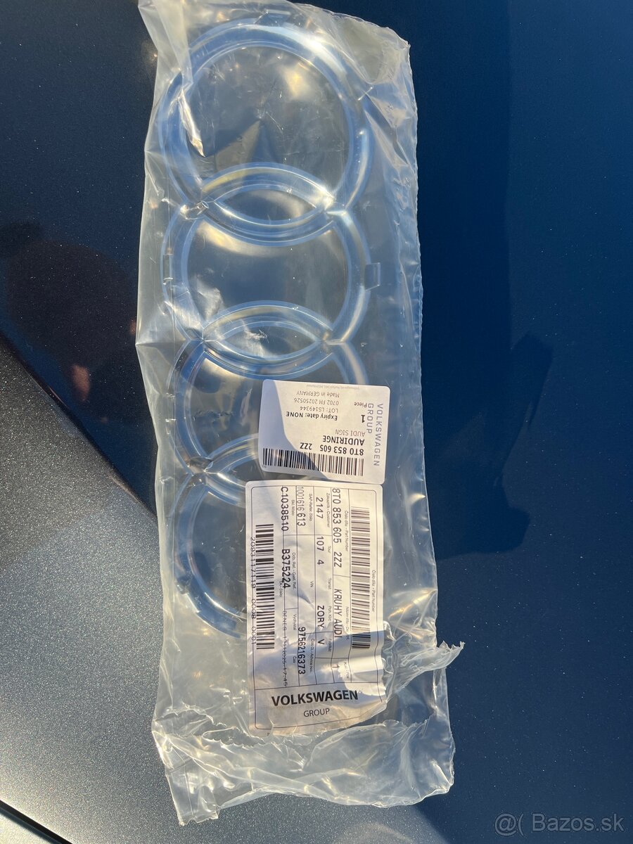 Predam original Audi kruhy vhodne na A4 A5 - 2