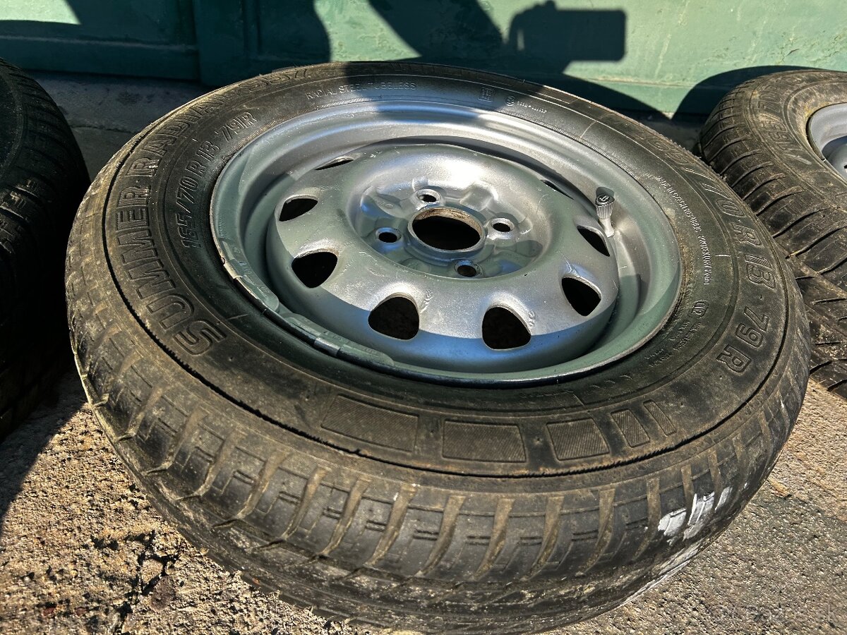 Disky 4x100 r13 plechové - 2